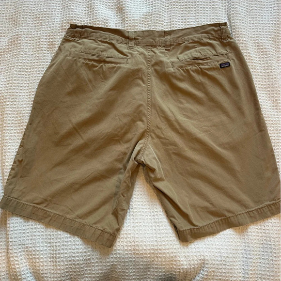 Patagonia Men’s All-Wear Shorts - 10" size 36 tan sand 100% cotton Style #57726 - Picture 3 of 5